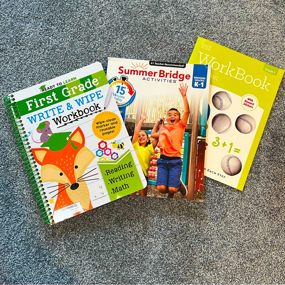 First Grade Practice Books ✏️